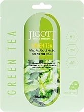 Green Tea Ampoule Mask - Jigott Green Tea Real Ampoule Mask — photo N1