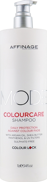 Colored Hair Shampoo - Affinage Mode Colour Care Shampoo — photo N3