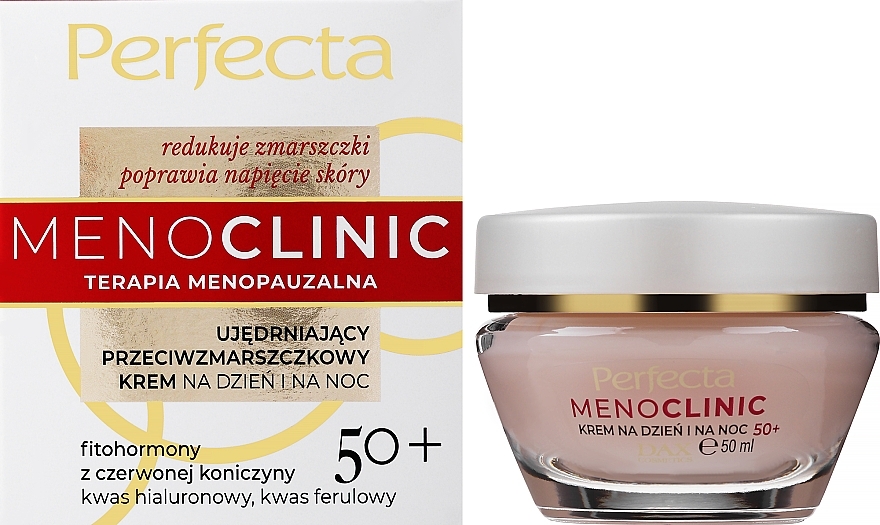 Firming Anti-Wrinkle Day & Night Face Cream 50+ - Perfecta Menoclinic 50+ — photo N1