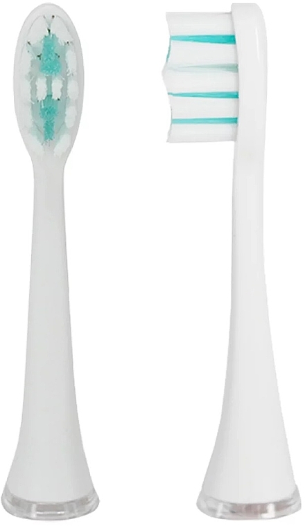 GIFT! Electric Toothbrush Heads, white - Smiley Pro Daily Clean — photo N1