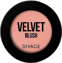 Fragrances, Perfumes, Cosmetics Matte Blush - Divage Velvet Blush