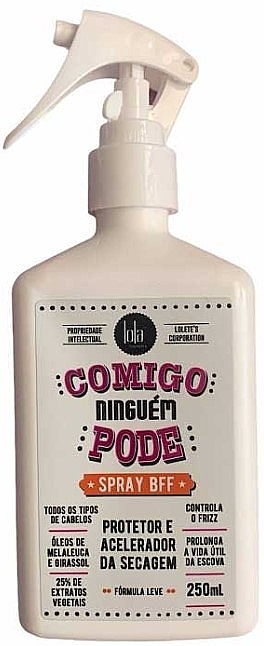 Protective Hair Spray - Lola Cosmetics Comigo Ninguem Pode BFF Hair Protector Spray — photo N1