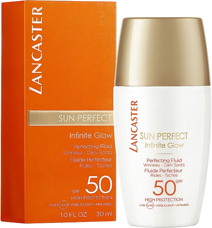 Skin Radiance Sun Fluid - Lancaster Sun Perfect Perfecting Fluid SPF 50 — photo N2