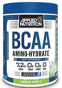 Sports Nutrition "Green Apple" - Applied Nutrition BCAA Amino-Hydrate Green Apple — photo N7