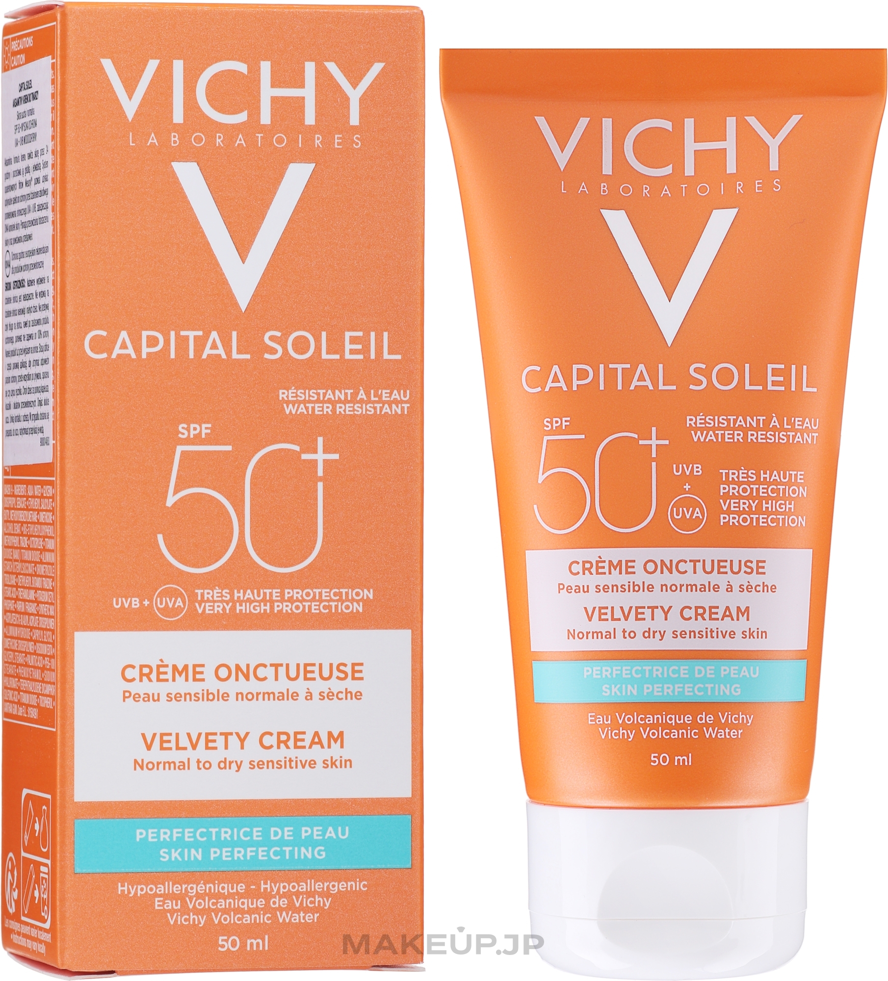 Triple Action Facial Sun Cream - Vichy Capital Soleil Creme SPF50 — photo 50 ml