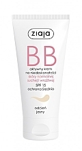 Face BB Cream - Ziaja BB-Cream Jasny — photo N2