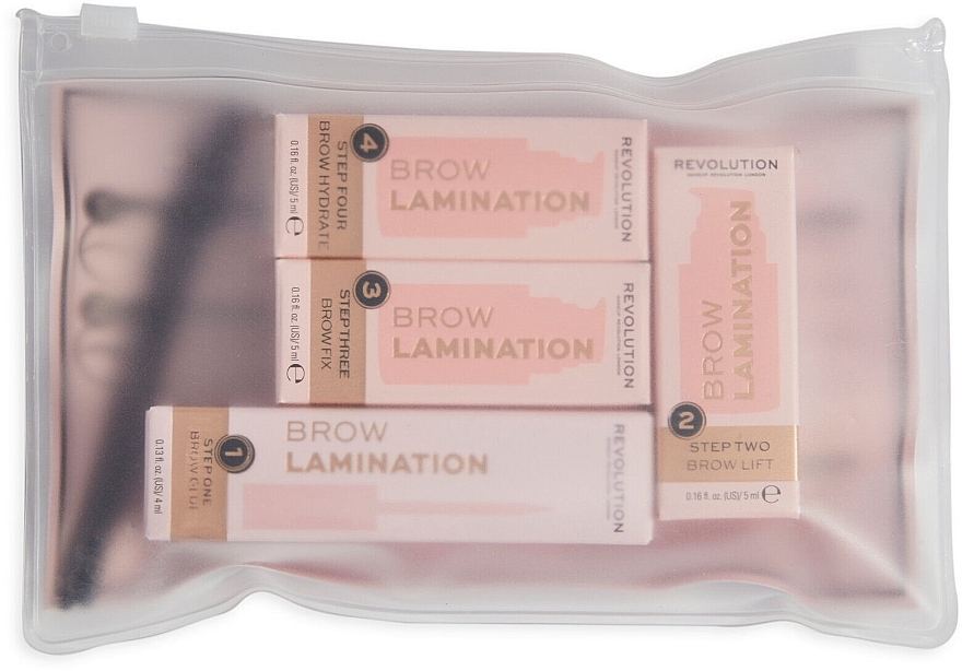 Brow Lamination Set - Makeup Revolution Brow Lamination Kit — photo N3