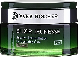 Fragrances, Perfumes, Cosmetics Repair Day Cream for Dry Skin - Yves Rocher Elixir Jeunesse Cream