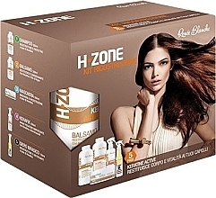 Fragrances, Perfumes, Cosmetics Repair Hair Set - H.Zone (shm/500/ml + lot/500/ml + spray/250/ml + serum/150/ml + towel)