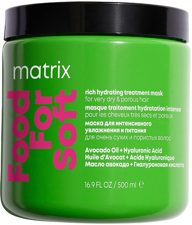 Intensive Hydration Hair Mask - Matrix Food For Soft — photo N1