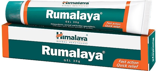 Analgesic Gel for Pain in Muscles and Joints - Himalaya Herbals Rumalaya Gel — photo N1