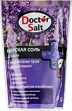 Fragrances, Perfumes, Cosmetics Bath Sea Salt with Herbal Extracts "Tranquility" - Doctor Salt