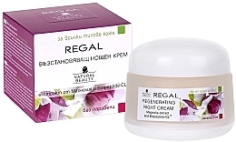 Fragrances, Perfumes, Cosmetics Restoring Night Cream for All Types of Skin - Regal Natural Beauty Regenerating Nigt Cream