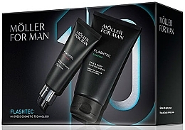 Fragrances, Perfumes, Cosmetics Set - Anne Moller Man Flashtec Set (sh/cr/125ml + cream/50ml)