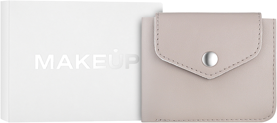 Taupe Wallet in Gift Box "Classy" - MAKEUP Bi-Fold Wallet Taupe — photo N7