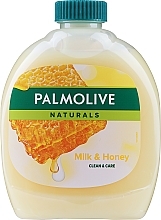 Liquid Soap Naturel "Honey and Moisturizing Milk" (refill) - Palmolive Naturel — photo N1