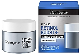 Intensive Cream - Neutrogena Retinol Boost+ Intense Care Cream — photo N2