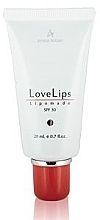 Fragrances, Perfumes, Cosmetics Lip Cream - Anna Lotan Plumping LoveLips Lipomade SPF30