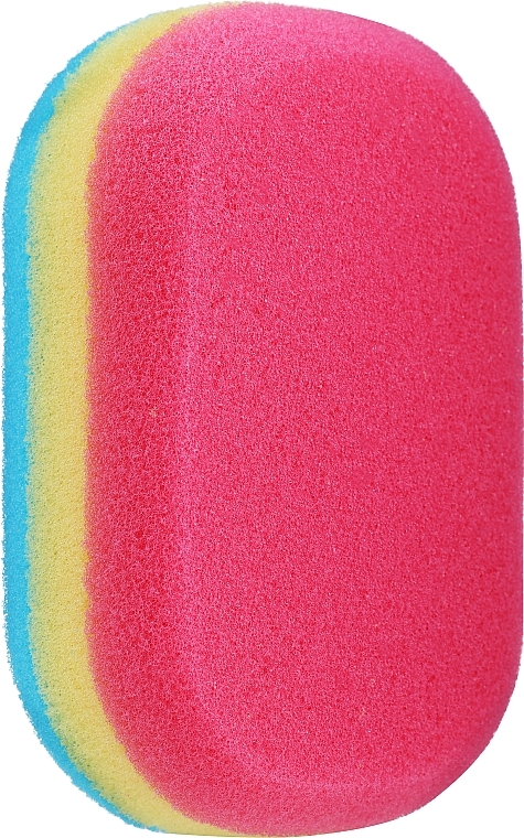 Delicate Kids Bath Sponge, multicolor - Grosik Kamellia — photo N2