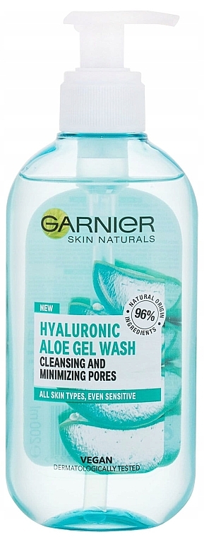 Facial Washing Gel - Garnier Hyaluronic Aloe Gel Wash — photo N1