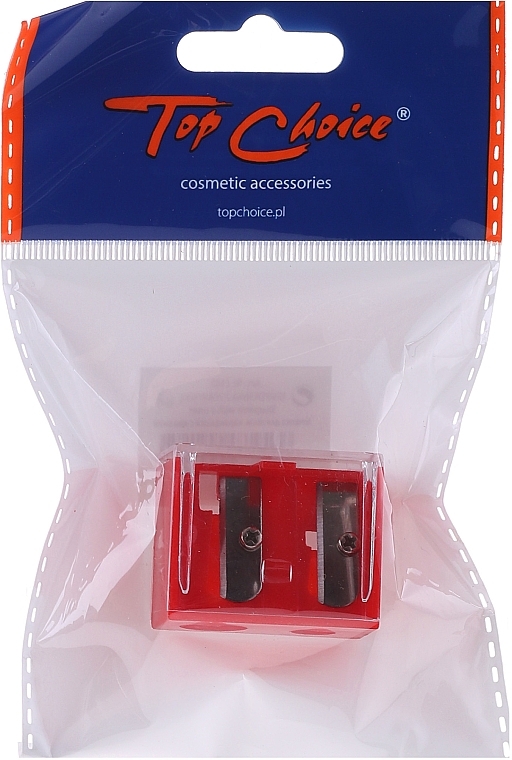 Double Sharpener with Lid, 2182, red - Top Choice — photo N5