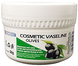 Face Cream - Pasmedic Cosmetic Vaseline Olives — photo N2