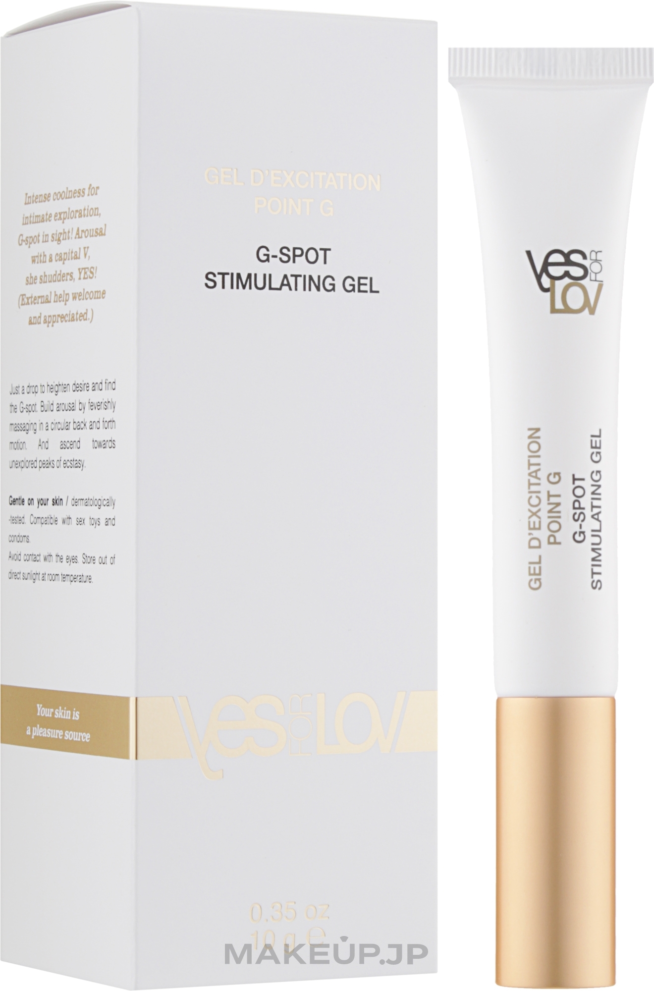 Stimulating Gel for Intravaginal Action - YESforLOV G-Spot Stimulating Gel — photo 10 g