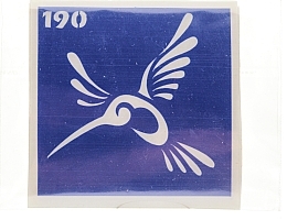 Fragrances, Perfumes, Cosmetics Stencil Set "Birds" - Mayur