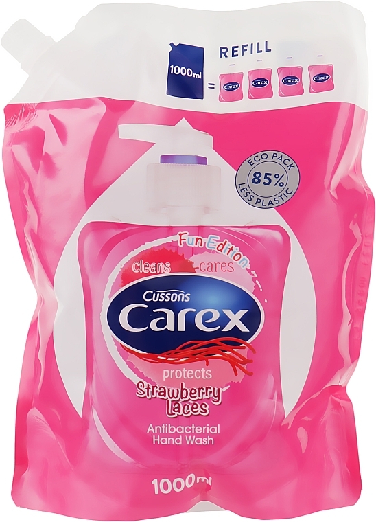 Antibacterial Liquid Soap - Carex Strawberry Candy (Refill) — photo N3