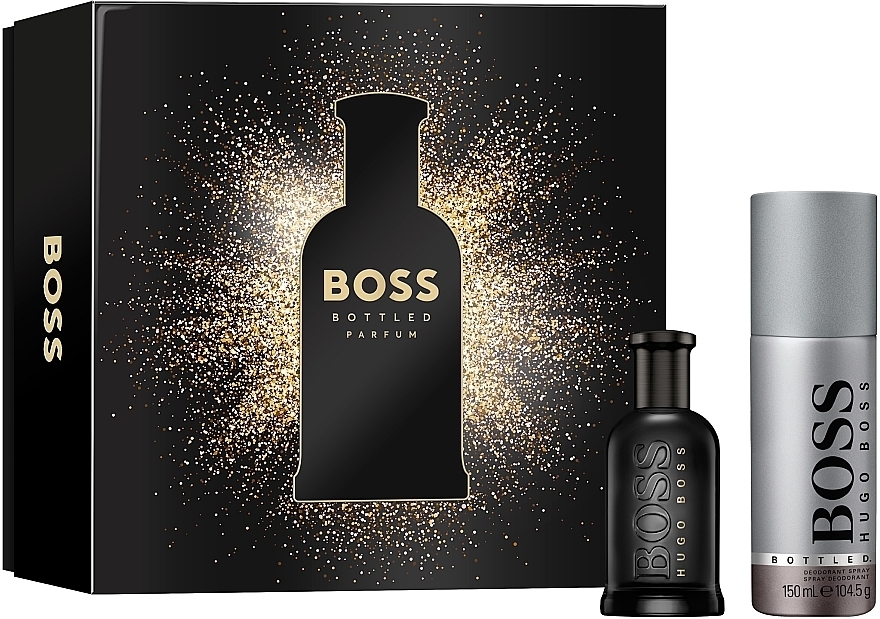 BOSS Bottled Parfum - Set (parfum/50ml + deo/150ml) — photo N1