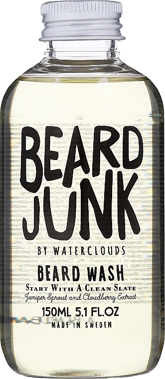 Gentle Beard Shampoo - Waterclouds Beard Junk Beard Wash — photo N2