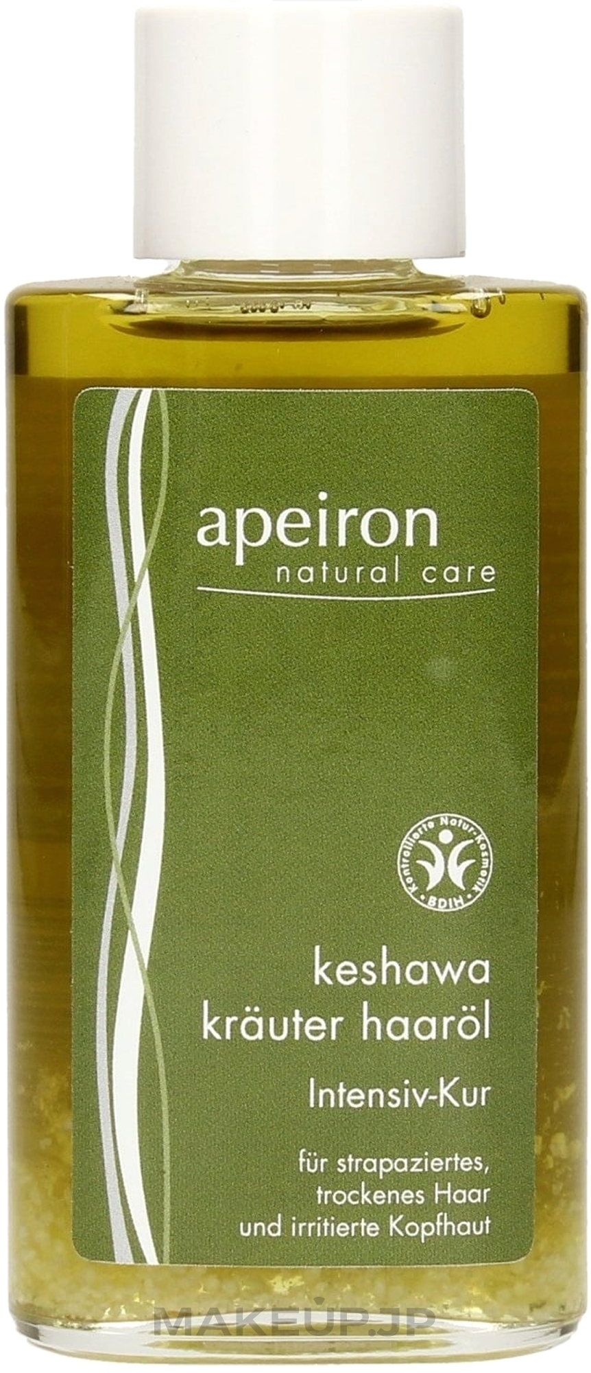 Hair Oil - Apeiron Keshawa Herbal Hair Oil — photo 100 ml