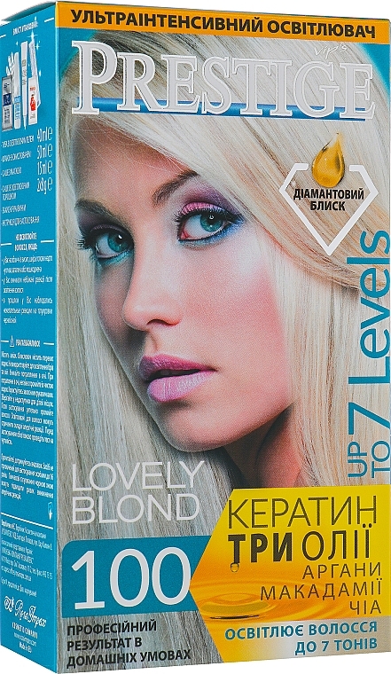 Intensive Hair Lightener - Vip's Prestige Lovely Blond 100 — photo N1