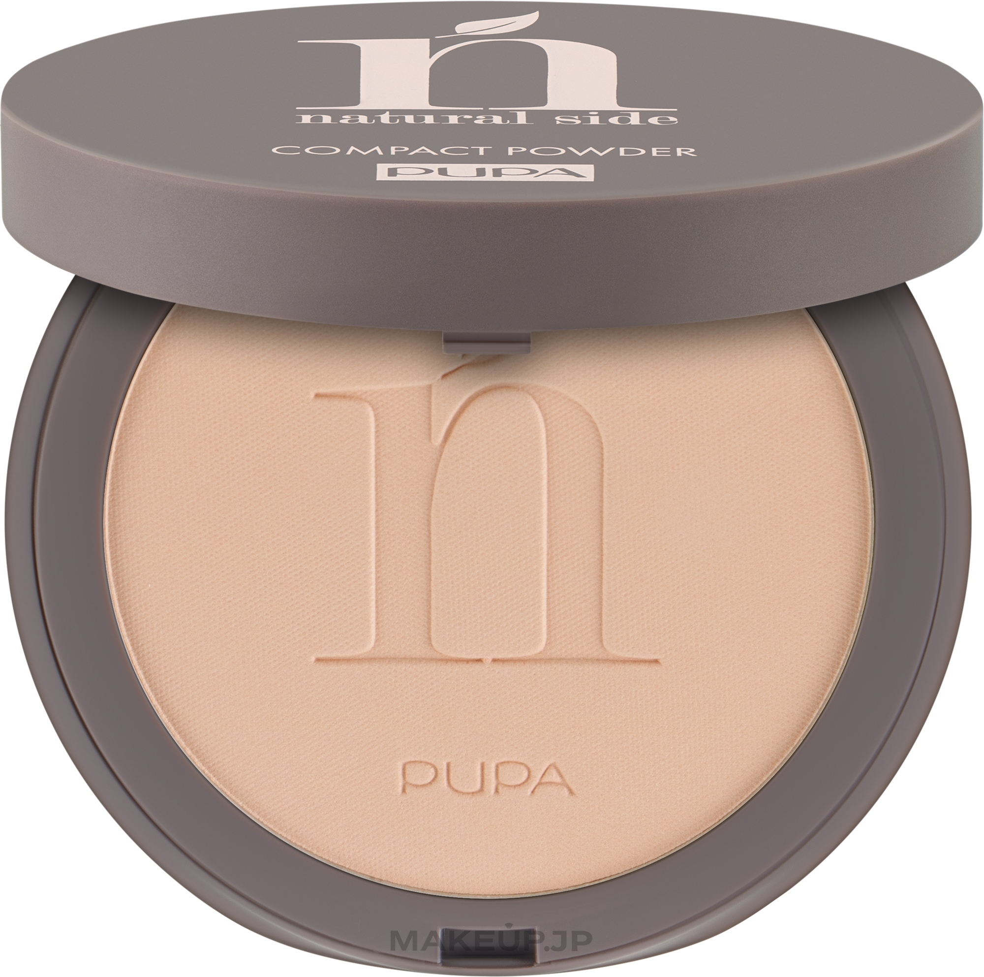 Face Powder - Pupa Natural Side Compact Powder — photo 001 - Light Beige