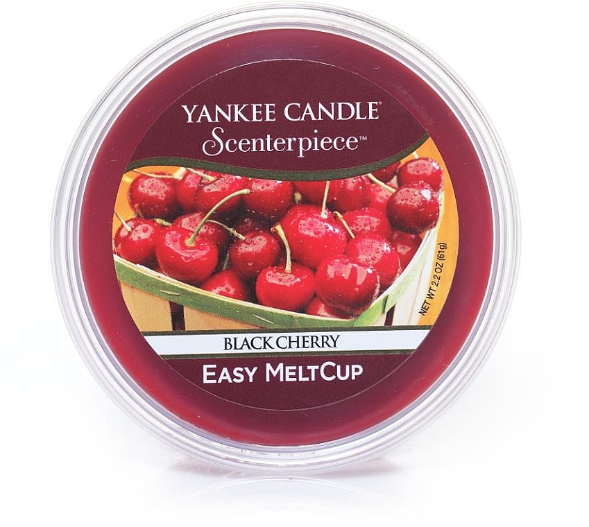 Scented Wax - Yankee Candle Black Cherry Scenterpiece Melt Cup — photo N1