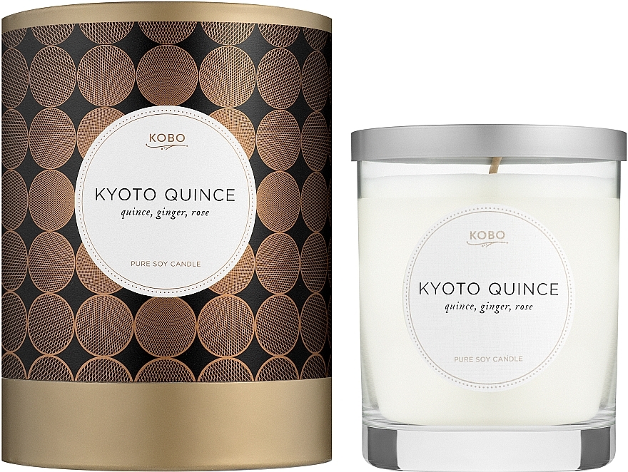 Kobo Kyoto Quince - Scented Candle — photo N2