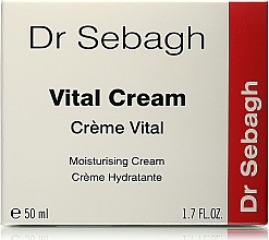 Light Moisturizing Facial Cream - Dr Sebagh Vital Cream — photo N3