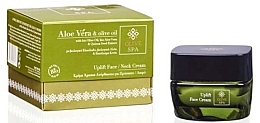 Aloe Vera Face & Neck Cream - Olive Spa Aloe Vera Uplift Face — photo N1