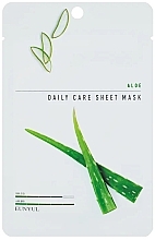 Fragrances, Perfumes, Cosmetics Moisturizing Aloe Facial Sheet Mask - Eunyul Daily Care Mask Sheet Aloe