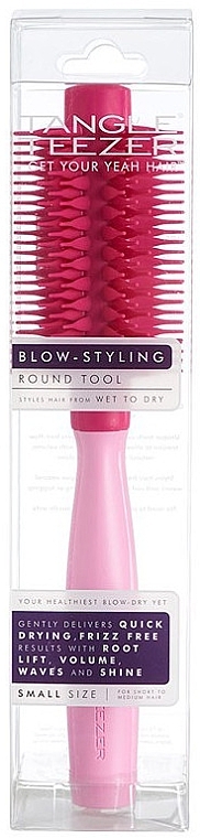 Hair Brush - Tangle Teezer Blow-Styling Round Tool Small Pink — photo N1