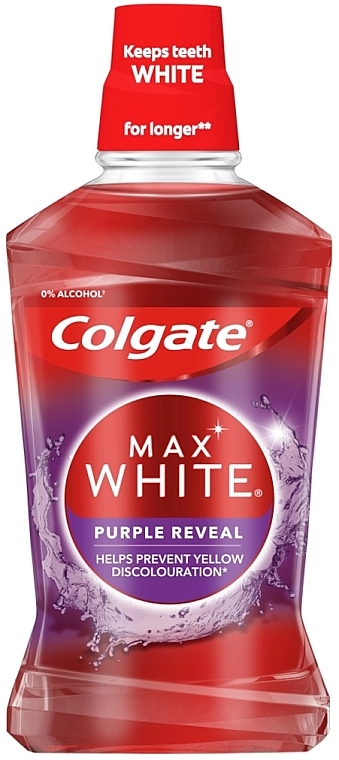 Mouthwash - Colgate Max White Purple Reveal — photo N1
