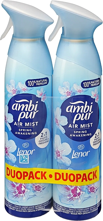 Set 'Spring Awakening' - Ambi Pur Spring Awakening (fresh/spray/2x185ml) — photo N1