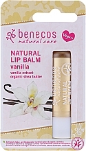 Fragrances, Perfumes, Cosmetics Lip Balm "Vanilla" - Benecos Natural Care Lip Balm Vanilla