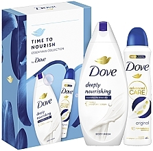 Fragrances, Perfumes, Cosmetics Set - Dove Essentials Collection (sh/gel/250ml + deo/150ml)