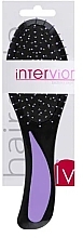 Massage Comb, 499719, black and purple - Inter-Vion — photo N1