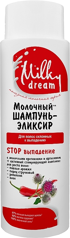 Stop Hair Loss Shampoo - Milky Dream Shampoo — photo N1