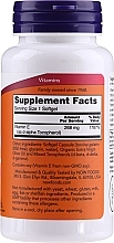 Vetamin E-400 with Mixed Tocopherols, capsules - Now Foods E-400 With Mixed Tocopherols Softgels — photo N4
