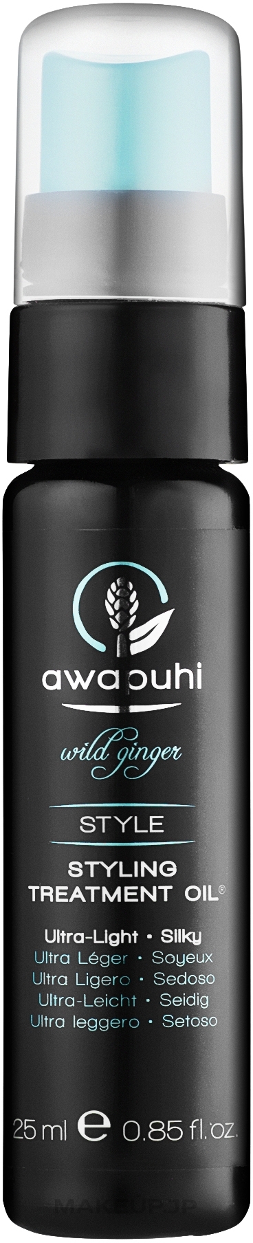 Hair Care and Styling Oil - Paul Mitchell Awapuhi Wild Ginger Styling Treatment Oil — photo 25 ml