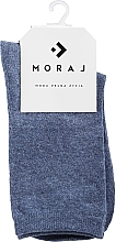 Women's High Socks, blue - Moraj — photo N1