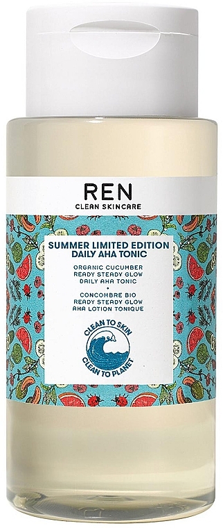 Facial Tonic - Ren Summer Limited Edition Daily AHA Tonic — photo N1